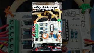 ShortVoltage stabilizer repair with microcontroller kitSkill development [upl. by Noirred]