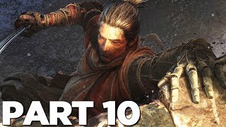 GYOUBU ONIWA FIRST BOSS in SEKIRO SHADOWS DIE TWICE Walkthrough Gameplay Part 10 Sekiro [upl. by Atteloj520]