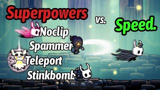 Hollow Knight  Speedrunner vs 4 Hunters with NEW Superpowers [upl. by Attelrahs]