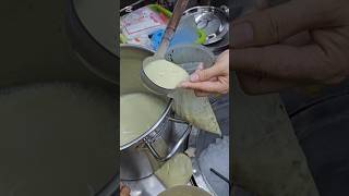 Amazing Drink  Soy Milk with Ice in Vientiane Night Market food [upl. by Nehtanoj]