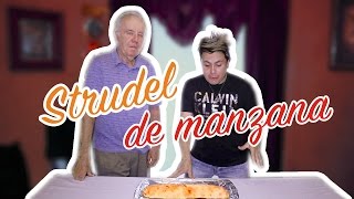 Receta Strudel de Manzana  Delicioso postre vegano [upl. by Lynelle]