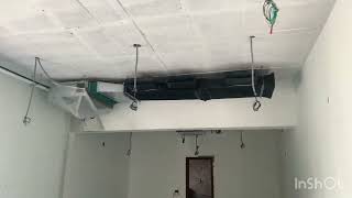 CENTRALISED AIR CONDITIONING  RESIDENTIAL PROJECT  hvac toshiba carrier copperpipe ducting [upl. by Odelet]