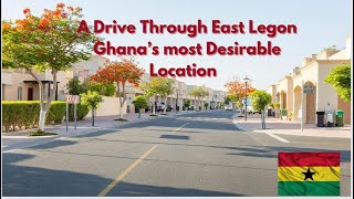 What Accra Looks Like In 2023  A Drive Through East Legon Ghana’s Affluent Neighbourhood [upl. by Leiahtan]