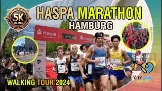 🌟Ultimate Marathon Experience🌟Haspa Marathon Hamburg 2024  Captured in Stunning 5K Ultra HD [upl. by Ydda]