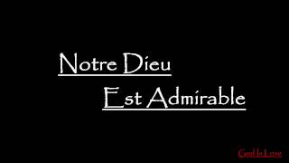 Notre Dieu Est Admirable by Seeven Armoogum [upl. by Casilda770]