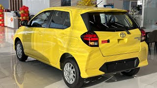 2024 Toyota Wigo Hatchback SUV  Toyota Wigo 2024 Yellow Color [upl. by Murat]