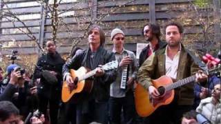 Jackson Browne  Dawes Concert at Occupy Wall St Dec 1 2011 [upl. by Aikyt]