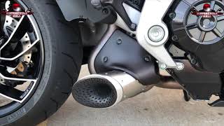 Ducati XDiavel S  Termignoni Exhaust Racing silencers [upl. by Egiap]