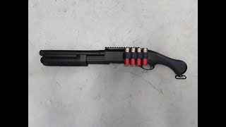 Airsoft CYMA M870 AOWC MultiShot Spring Shotgun [upl. by Eemyaj]