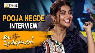 Pooja Hegde Interview about Ala Vaikunta Puram Lo Movie  Allu Arjun Trivikram  Filmyfocuscom [upl. by Meijer]