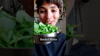 Rocket Pesto Recipe with a Mortar and Pestle [upl. by Ingar]