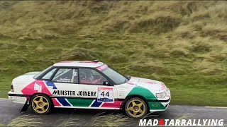 Kerry winter stages Banna Beach Rally 2021 Alan Ring amp Adrian Deasy  Subaru Legacy RS [upl. by Bendick]