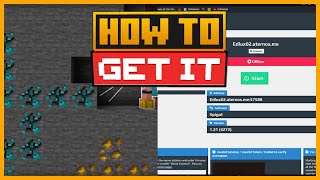 🟨 HOW to have the VEINMINER MOD on your MINECRAFT ATERNOS SERVER [upl. by Enneiluj]