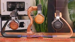 Ultimate Denon Headphone Battle AHD7200 vs AHD9200 vs AHD5200 [upl. by Aneelas]