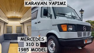 1985 Mercedes 310D  karavan tanıtımı [upl. by Atsylac]