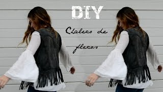 DIY  chaleco de flecos [upl. by Thorfinn]