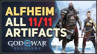 All Artifacts Alfheim God of War Ragnarok [upl. by Oranneg]