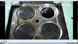 Generator Cylinder Head Overhauling [upl. by Treharne]