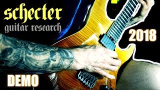 2018 SCHECTER C1 SLS ELITE GUITAR DEMO [upl. by Burleigh447]