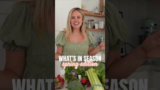 What’s in season for spring spring seasonaleating freshproduce [upl. by Novek149]