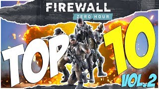 Firewall Zero Hour  PSVR Community Top 10 Best Plays Vol2 [upl. by Marceau]