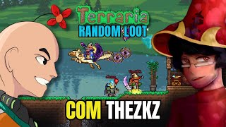 TERRARIA RANDOM  EPISÓDIO ESPECIAL  THEZKZ PARTICIPAÇÃO [upl. by Kalindi]