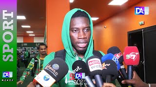 Homme du match Ismaela Sarr savoure la victoire sur les Camerounais [upl. by Vivi]