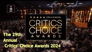 The 29th Annual Critics Choice Awards 29я церемония Выбор критиков 2024 [upl. by Coulson]