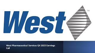 West Pharmaceutical Services NYSE WST  Q4 2023 Earnings Call [upl. by Dnomzed]