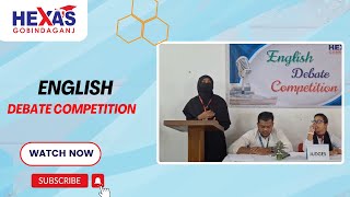 ENGLISH DEBATE COMPETITION [upl. by Vasti]