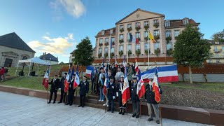 Inauguration de la première phase du centrebourg requalifié de Bitche [upl. by Hazelton164]