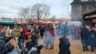 Ronneburg Mittelalterlicher Weihnachtsmarkt 17122023 [upl. by Jakie]