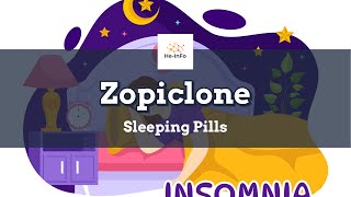 zopiclone  Uses Dosage Side Effects amp Mechanism  Imovane [upl. by Ardrey]