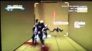 Metal Gear Rising Revengeance VRMission 9 Rank 1Gold [upl. by Shay682]