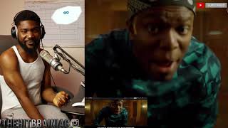 REACTION KSI  Adams Apple ft Alesa Official Music Video [upl. by Xanthus]