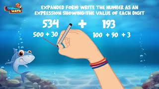 Addition and Subtraction in Expanded Form  3rd Grade [upl. by Abbub300]