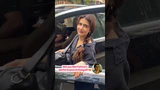 Fatima Sana shaikh spotted at gym post workout😍•fatima india foryou bollywood filmycharcha [upl. by Nodnek958]