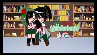 izumomogenderbent skit gacha club mha my au izumomo [upl. by Karine]