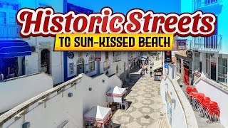 Albufeira Portugal  Live Walking Tour of the Old Town [upl. by Johm150]