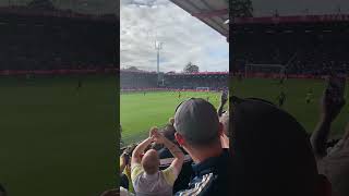 Kai Havertz Waka Waka song sung by Arsenal supporters at Bournemouth 30923 arsenal [upl. by Aitetel728]