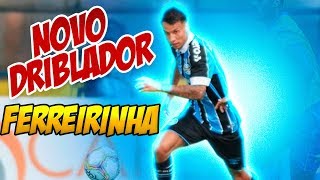 JOGADOR DIFERENCIADO FERREIRINHA  DRIBLES GOLS E LANCES ALDEMIR FERREIRA GRÊMIO 2020 [upl. by Storfer]