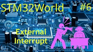 STM32 Tutorial 6  External Interrupt [upl. by Perri]