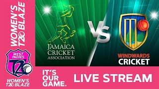 🔴 LIVE Jamaica v Windward Islands  Women’s T20 Blaze [upl. by Enelra]