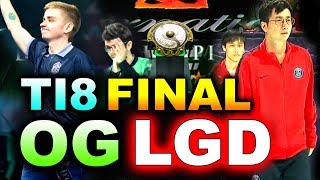 OG vs PSGLGD  TI8 GRAND FINAL  BEST LEGENDARY  THE INTERNATIONAL 2018 DOTA 2 [upl. by Florenza]