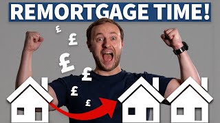 How to REMORTGAGE to buy a SECOND PROPERTY  Property Investment UK [upl. by Annelise26]