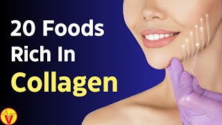 20 Foods Rich in Collagen  Age Gracefully  VisitJoy [upl. by Sheng]