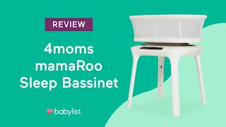 4moms mamaRoo Sleep Bassinet Review  Babylist [upl. by Aitercul]