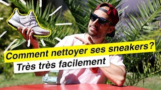 Comment nettoyer ses sneakers très facilement Un tuto easy 😎 [upl. by Onitnerolf879]