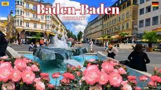 BadenBaden Germany 4K Walking BadenBaden Indulge in Luxury and Relaxation in the Spa Capital [upl. by Salman723]