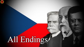 Czechoslovakia  All Endings [upl. by Moishe]